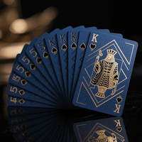 Jeux de cartes de jeu d'intérieur de luxe OEM ODM, cartes à jouer personnalisées avec boîte