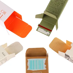 Benutzer definierte Papp schachtel Druck Modell Service Verpackungs papier kleine Schachteln für Kosmetik