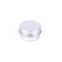 Boîte en métal miniature vide de 5 ml 5 g, petite boîte en aluminium pour baume à lèvres, conteneur pour cosmétiques