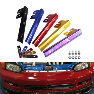 กรอบป้ายทะเบียนอลูมิเนียมอัลลอยด์ 205 มม. แบบหนีบอเนกประสงค์ สีสันสไตล์ JDM - Product Image 1