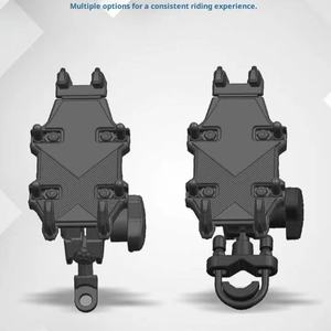 Новый пластиковый универсальный держатель для мотоциклетного телефона противоударный мобильный стеллаж для автомобильного электрического аккумулятора - Product Image 2