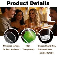 Verres à shot personnalisés avec logo, pour souvenir de mariage, base lourde, en gros, 1,5 oz, 2 oz, mini verres à whisky, tequila
