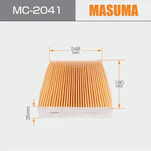 MASUMA MC-E4041カーキャビンフィルター自動車部品フィルターサプライヤー工場日産用スバル用オートキャビンフィルター