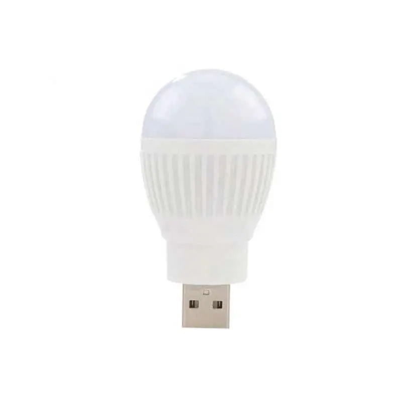 Newest Mini USB LED Light Portable 5V 5W Energy Saving Ball Lamp Bulb For Laptop USB Socket Lights Night Light Outdoor