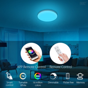 Plafonnier <span class=keywords><strong>LED</strong></span> moderne 20W 80LM/W Contrôle intelligent par application TUYA <span class=keywords><strong>pour</strong></span> chambre à coucher Salon - Product Image 2