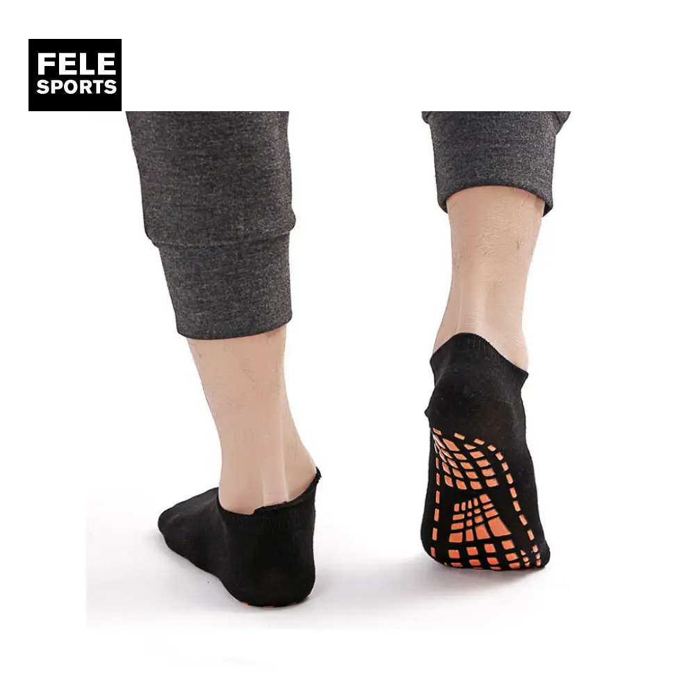 Anti Slip Non Skid Barre Yoga Pilates socks with grips for Adults Men Women