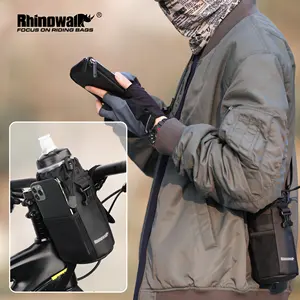 Rhinowalk Bikepacking Snack Bag Xe Đạp Đường May Túi & Vỏ Điện Thoại, Tay Cầm Xe Đạp Uống Chai Giữ Túi Gói