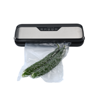 Mini Machine à emballer sous-vide électrique, en acier inoxydable, thermoscelleuse sensible