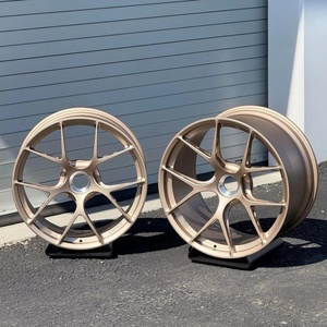 Jantes forgées monobloc personnalisées à blocage central pour 991 <span class=keywords><strong>911</strong></span> GT3 GT3RS Turbo S, en alliage d'aluminium 6061-T6 - Product Image 2