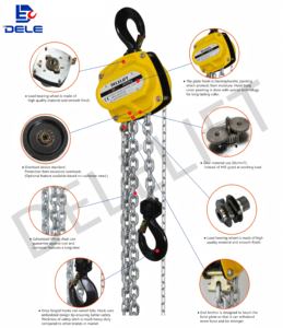 Bloque de cadena de acero inoxidable, 1,5 toneladas, cadena de elevación, <span class=keywords><strong>polipasto</strong></span> y poleas pequeñas - Product Image 3