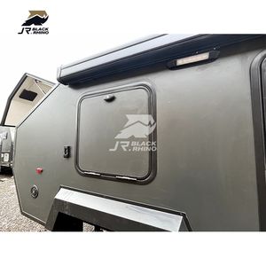 Remorque pliante Lowboy Camper Black Rhino Expedition Rv Flat Bed Caravan Vintage Closed Tow - Product Image 4