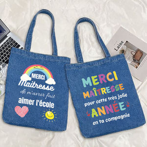 Джинсовая сумка через плечо с принтом - Product Image 1