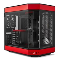 HY Y60 Snow White Dual Chamber Mid-Tower ATX Case New Modern Aesthetic Support for EATX/ATX/MATX/ITX Motherboard Metal