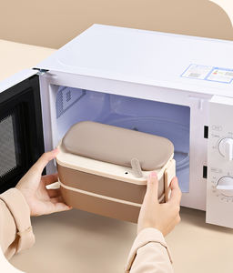 Boîte à lunch portable en acier inoxydable Syh709 avec couverts intégrés, idéale pour adultes, enfants, école et pique-nique (emballage alimentaire) - Product Image 2