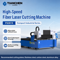 Machine de découpe laser à fibre CNC industrielle FS3015 avec refroidissement par eau, automatique, neuve, pour la fabrication des métaux