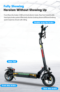Trottinette électrique 48V 800W avec siège pour adultes, pliable, tout-terrain, double suspension, pneus larges, longue autonomie, STOCK UE - Product Image 6