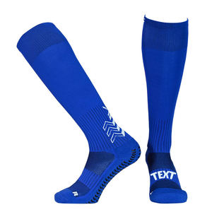 Chaussettes de compression montantes en coton avec logo personnalisé, antidérapantes, pour hommes et femmes, vente en gros - Product Image 3