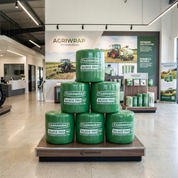 Film étirable auto-adhésif SENTRUI pour ensilage, LLDPE, enveloppe de balles, application facile