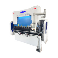 Presse plieuse hydraulique CNC à 5 axes avec jauge arrière, modèle ETC-16T, équipée de composants électriques Schneider