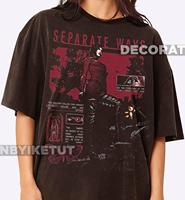 T-shirt graphique Ada Wong Resident Evil Requiem OEM ODM, unisexe, style vintage bootleg, cadeau rétro RZ