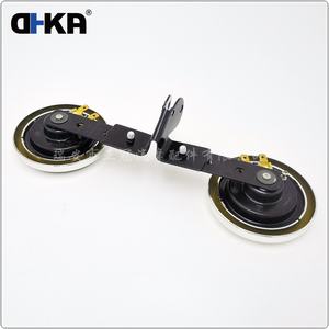 Clacson Elettrico DHKA 12V 450/370Hz Multi-Tono Alto/Basso in ABS+Acciaio 100dB Doppio per Moto/Auto Universale - Product Image 2