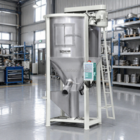 Mélangeur vertical compact haute performance pour granulés plastiques