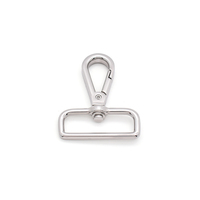 Boucle en métal zinc de haute qualité pour sac, fermoir pivotant, mousqueton, accessoires de quincaillerie pour sac à main et bagages