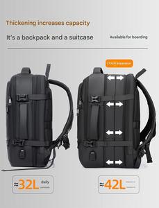 New Arrivals Oem Design Outdoor Office Fashion Usb Waterproof Backpack Anti Theft School Laptop Backpacks - Product Image 5
