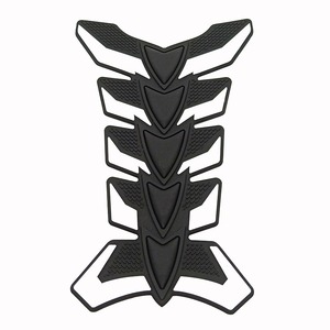 สติ๊กเกอร์ติดถังน้ำมันมอเตอร์ไซค์ขนาดใหญ่ลายก้างปลา 3 มิติ แผ่นยางกันลื่น ป้องกันรอยขีดข่วน อุปกรณ์ตกแต่ง - Product Image 4