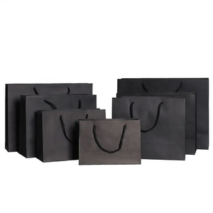 Sac de shopping en papier doré de luxe personnalisé avec poignées en ruban, emballage cadeau haut de gamme, sac de transport pour la vente au détail, impression personnalisée OEM ODM - Product Image 4