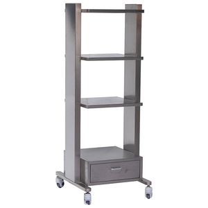 IN-PL02 Reusable Stainless Steel Medical Treatment <b>Trolley</b> For Veterinary Equipment Featuring <b>Drawers</b> For Diagnosis - Product Image 3