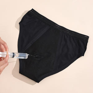 高腰经期内裤有机棉四层防漏透气可水洗可重复使用经期内裤 - Product Image 3