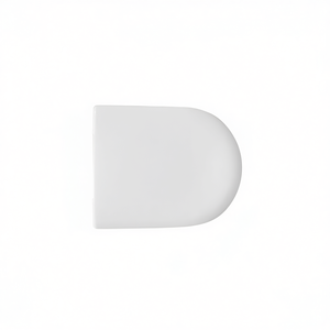 Asiento de Inodoro para Inodoro Compacto Ninfea Blanco 48 cm de Largo 39 cm de Ancho - Product Image 3