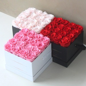 Vente en gros boîte <span class=keywords><strong>de</strong></span> roses stabilisées roses vénus et fleur préservée fleur cadeau en vrac fleur infini pour Festival - Product Image 6