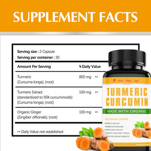 Cápsulas Duras de <span class=keywords><strong>Cúrcuma</strong></span> Orgánica - Suplemento Herbal de Curcuminoides, Antiinflamatorio y Refuerzo Inmunológico, Suministro a Granel con Certificación GMP - Product Image 5