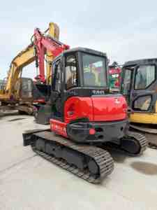 Mini-excavatrice Kubota KX163-5 d'occasion, 5,6 tonnes, petite pelle hydraulique, bon état, matériel de construction d'occasion - Product Image 6