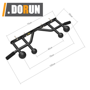 Barre de traction murale multi-prises Joist, station de barre de traction multifonctionnelle robuste <span class=keywords><strong>avec</strong></span> ballon de musculation pour bras - Product Image 2