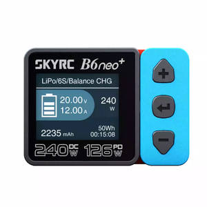 SkyRC เครื่องชาร์จอัจฉริยะใน B6neo DC 200W PD 80W 10A สำหรับ Lipo Life NiMH lihv แบตเตอรี่ RC เครื่องบินโดรน - Product Image 4