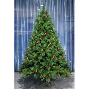 Lápiz Natural <span class=keywords><strong>de</strong></span> PVC PE, fino y fino, artificial, árbol <span class=keywords><strong>de</strong></span> <span class=keywords><strong>Navidad</strong></span> - Product Image 2