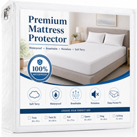 Protector de Colchón Impermeable y Antiácaros, Venta al Por Mayor Directo de Fábrica, Fundas Protectoras para Colchón, OEM ODM