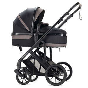 <span class=keywords><strong>Poussette</strong></span> bébé 3-en-1 avec nacelle et siège auto certifiée EN1888-2, fonctionnant sur batterie, cadre en acier inoxydable, roues en TPR, capacité de charge de 20 kg - Product Image 5