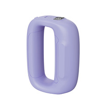 Anneau de massage sans fil ABS pour femmes, 10 cm, pour la réduction du stress, fait main, motif géométrique - Vente chaude