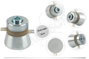 Đầu dò siêu âm tần số cao 40kHz 60W Đầu dò siêu âm gốm <span class=keywords><strong>Piezo</strong></span> để làm sạch sạch - Product Image 3