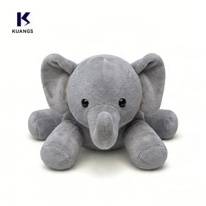 2026 Popüler Sıcak Satış Sevimli Süper Yumuşak Gerçekçi Özel Toptan Hayvan Peluş Fil Oyuncak Çocuklar İçin Uyku Arkadaşı - Product Image 1