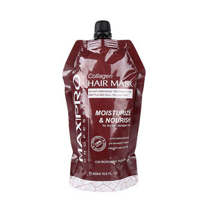 Crème fertilisante pour cheveux MAXIPRO, masque capillaire à la kératine et au collagène, traitement capillaire à la kératine brésilienne - Product Image 1