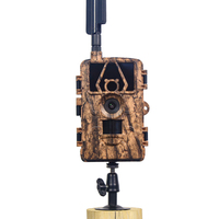 Caméra extérieure 4G pour la faune Vision nocturne App Control Cloud Hunting Trail Camera Solar Pane