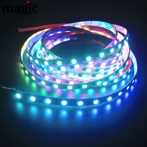 Nhà Máy 60Led/M 60 pixel/m 12V IP20 IP65 IP67 IP68 sao lưu dữ liệu IC 1908 ma thuật kỹ thuật số pixel RGB thông minh địa chỉ LED Strip ánh sáng - Product Image 4