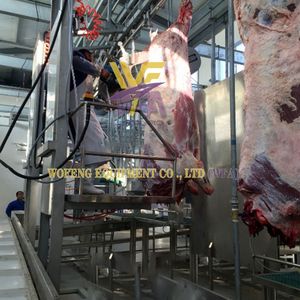 Équipement d'abattage des vaches Scie à fendre les carcasses de bovins Machines d'abattoir de boeuf Machine d'abattoir de taureaux - Product Image 5