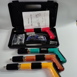 <span class=keywords><strong>Pistolet</strong></span> <span class=keywords><strong>à</strong></span> clous de construction <span class=keywords><strong>à</strong></span> faible bruit et amortisseur de chocs avec accessoires de clous de fixation assortis - Product Image 5