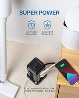 Multiprise électrique de type tour avec USB, extension de câblage, vente en gros usine BSCI pour l'UE